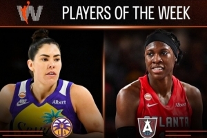 WNBA周最佳:火花队普拉姆场均27+8 梦想队瑞尼·霍华德23+6+4